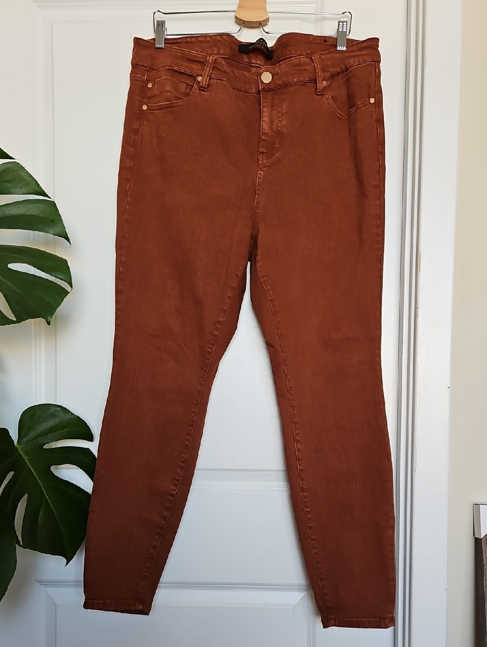 Liverpool Jeans The Skinny In Rust Orange